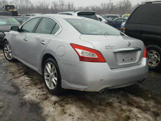 1N4AA5AP7BC832887 - 2011 NISSAN MAXIMA S SILVER photo 3