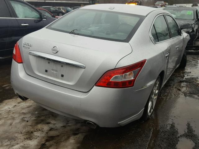 1N4AA5AP7BC832887 - 2011 NISSAN MAXIMA S SILVER photo 4