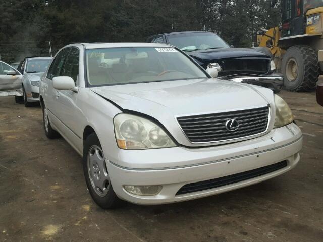 JTHBN30F710023193 - 2001 LEXUS LS 430 WHITE photo 1