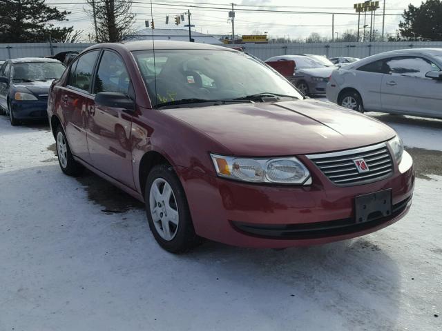1G8AJ55F26Z147124 - 2006 SATURN ION LEVEL RED photo 1