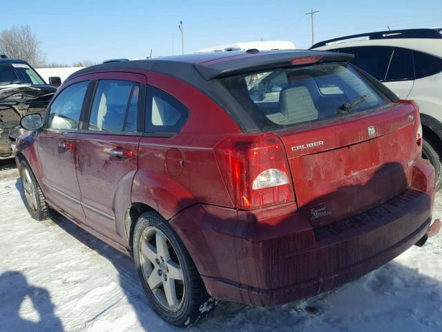 1B3HE78K97D338276 - 2007 DODGE CALIBER R/ RED photo 3