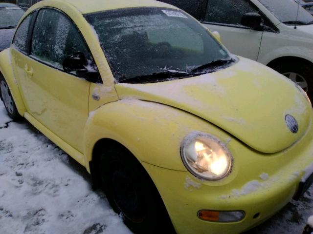 3VWBC21C7XM457364 - 1999 VOLKSWAGEN NEW BEETLE YELLOW photo 1