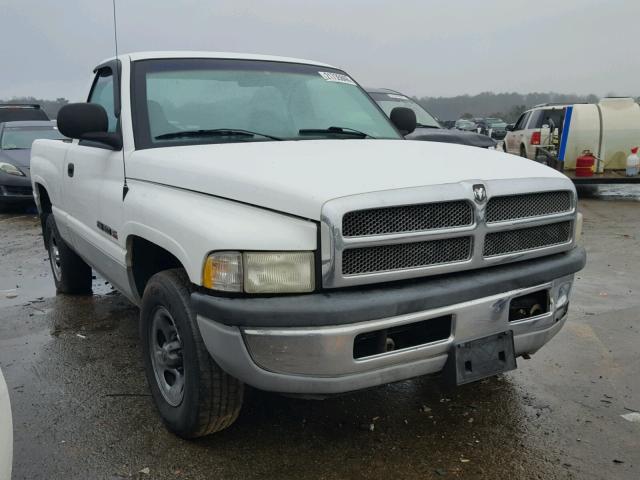 1B7HC16X01S230146 - 2001 DODGE RAM 1500 WHITE photo 1