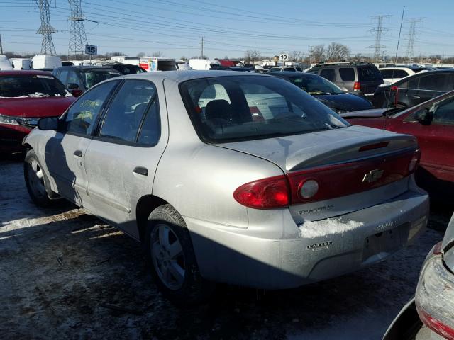 1G1JF52F947115865 - 2004 CHEVROLET CAVALIER L SILVER photo 3