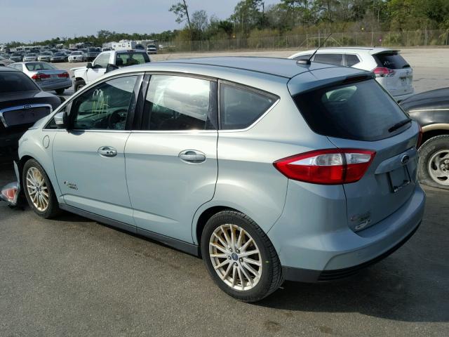 1FADP5CU9DL520586 - 2013 FORD C-MAX PREM SILVER photo 3