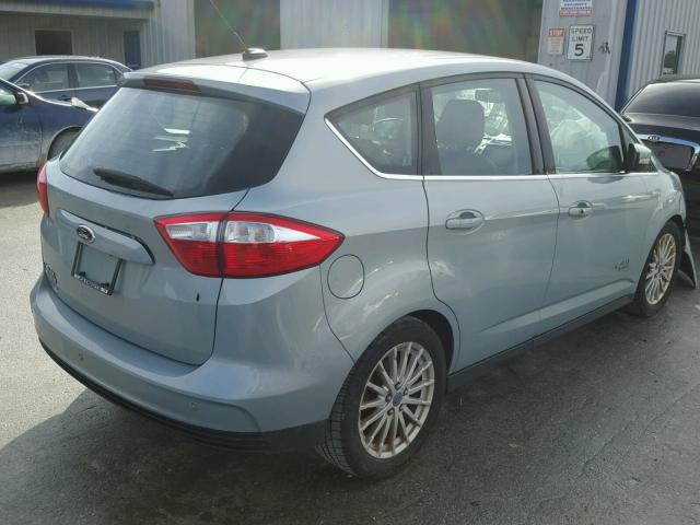 1FADP5CU9DL520586 - 2013 FORD C-MAX PREM SILVER photo 4