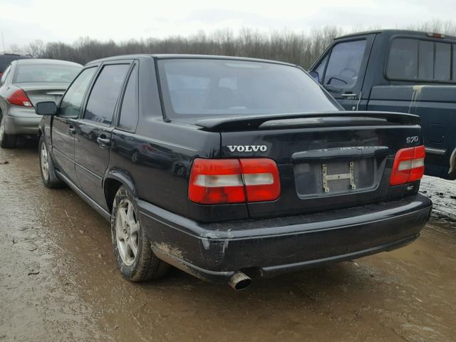 YV1LS5678W2537442 - 1998 VOLVO S70 GLT BLACK photo 3