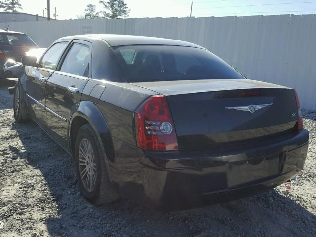 2C3KA43D59H565367 - 2009 CHRYSLER 300 LX BLACK photo 3