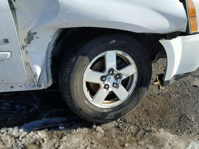 2CNDL13F076249376 - 2007 CHEVROLET EQUINOX LS WHITE photo 9