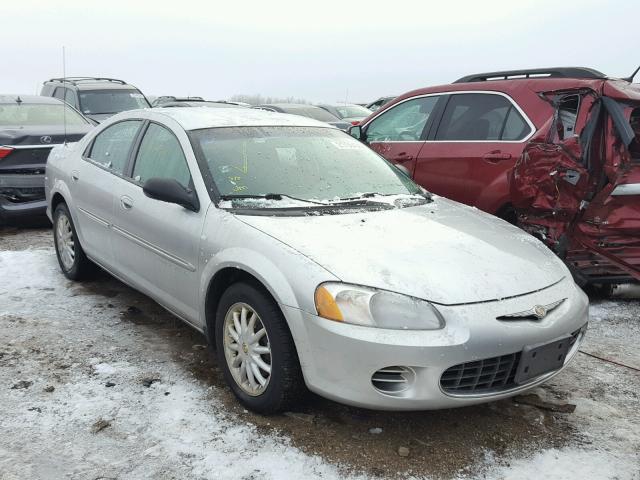 1C3EL46U31N667099 - 2001 CHRYSLER SEBRING LX SILVER photo 1