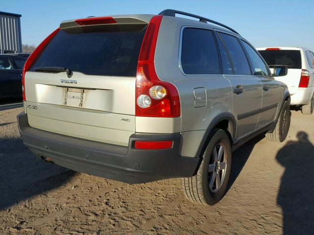 YV4CZ592661230548 - 2006 VOLVO XC90 GOLD photo 4