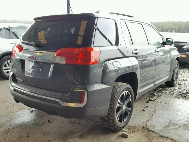 2GKALPEK6H6280156 - 2017 GMC TERRAIN SL CHARCOAL photo 4