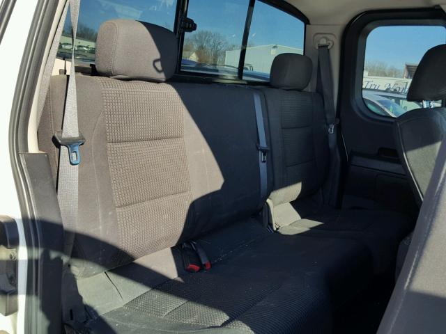 1N6AA06C09N305353 - 2009 NISSAN TITAN XE WHITE photo 6