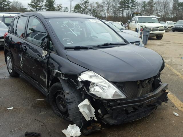 3N1BC1CPXAL433041 - 2010 NISSAN VERSA S BLACK photo 1