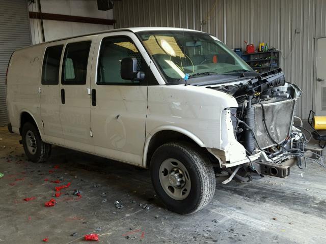 1GCWGFBA4B1154755 - 2011 CHEVROLET EXPRESS G2 WHITE photo 1