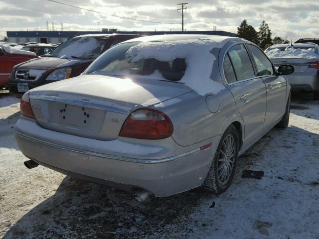 SAJWA01A46FN53479 - 2006 JAGUAR S-TYPE SILVER photo 4