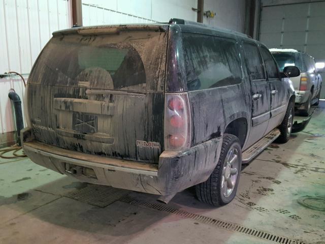 1GKFK668X7J239049 - 2007 GMC YUKON XL D BLACK photo 4