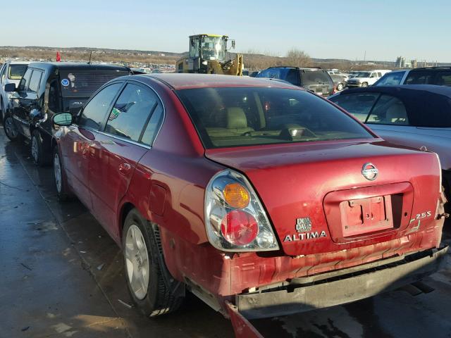 1N4AL11D24C166811 - 2004 NISSAN ALTIMA BAS RED photo 3