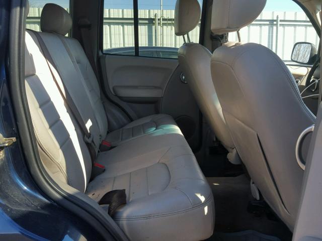 1J4GL58K24W207379 - 2004 JEEP LIBERTY LI BLUE photo 6