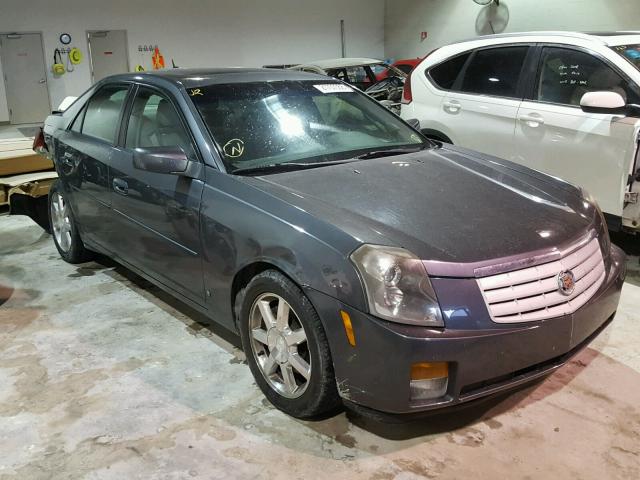 1G6DM57T470136244 - 2007 CADILLAC CTS CHARCOAL photo 1