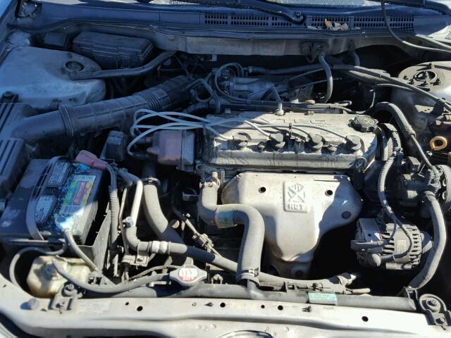 1HGCG32561A005543 - 2001 HONDA ACCORD EX BLUE photo 7