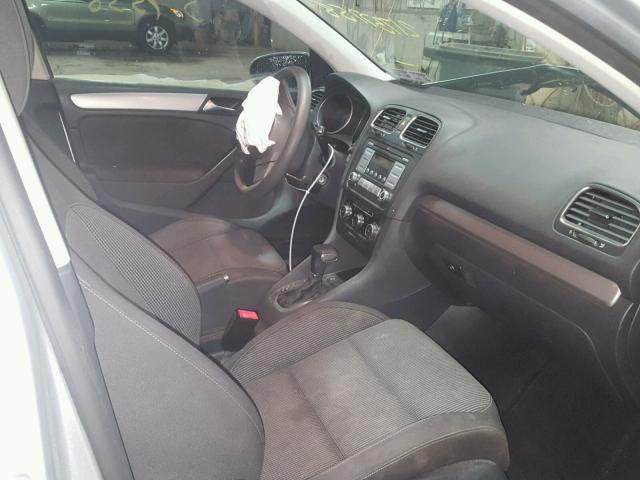 WVWDB7AJ8AW404612 - 2010 VOLKSWAGEN GOLF 银色 照片 5