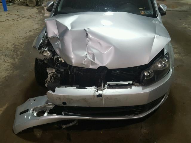 WVWDB7AJ8AW404612 - 2010 VOLKSWAGEN GOLF 银色 照片 7