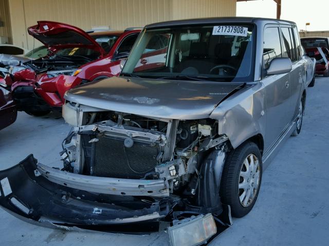 JTLKT324250178599 - 2005 TOYOTA SCION XB GRAY photo 2