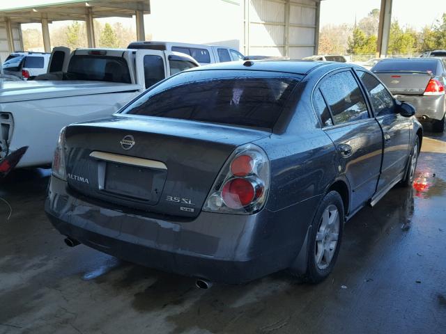 1N4BL11D86C228185 - 2006 NISSAN ALTIMA SE GRAY photo 4