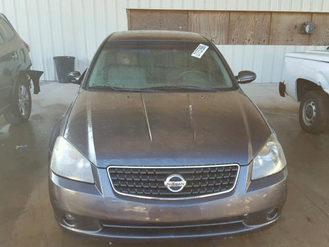 1N4BL11D86C228185 - 2006 NISSAN ALTIMA SE GRAY photo 9