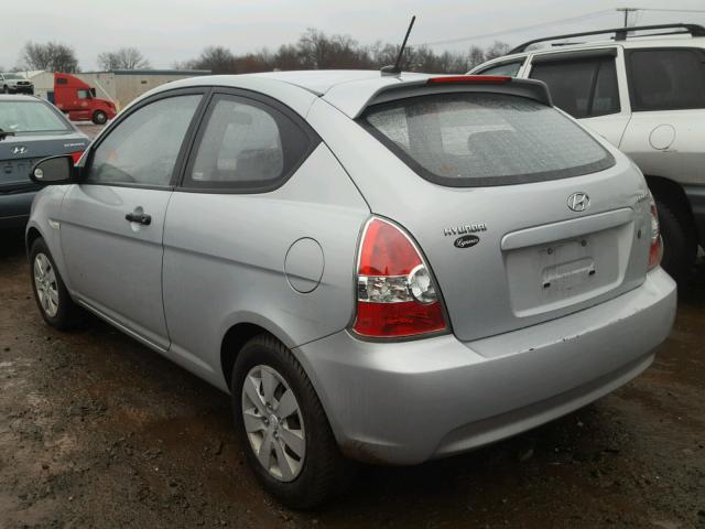 KMHCM36C79U124952 - 2009 HYUNDAI ACCENT GS GRAY photo 3