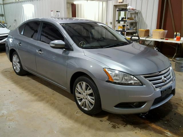 3N1AB7AP9DL750169 - 2013 NISSAN SENTRA S GRAY photo 1