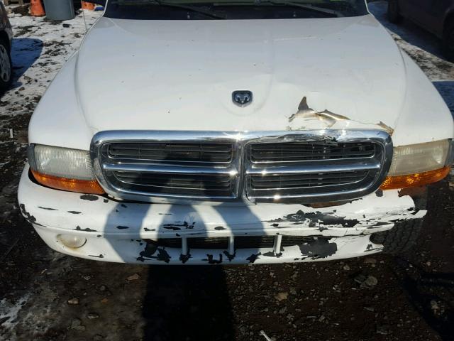 1D4HS48N73F624600 - 2003 DODGE DURANGO SL WHITE photo 7