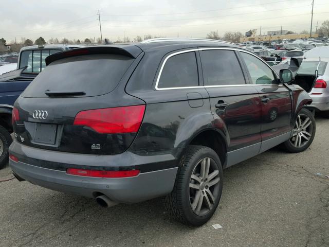 WA1AV74L49D005429 - 2009 AUDI Q7 PRESTIG BLACK photo 4