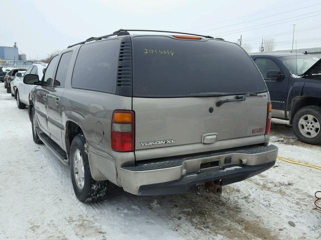 1GKFK66U23J164001 - 2003 GMC YUKON XL D GOLD photo 3