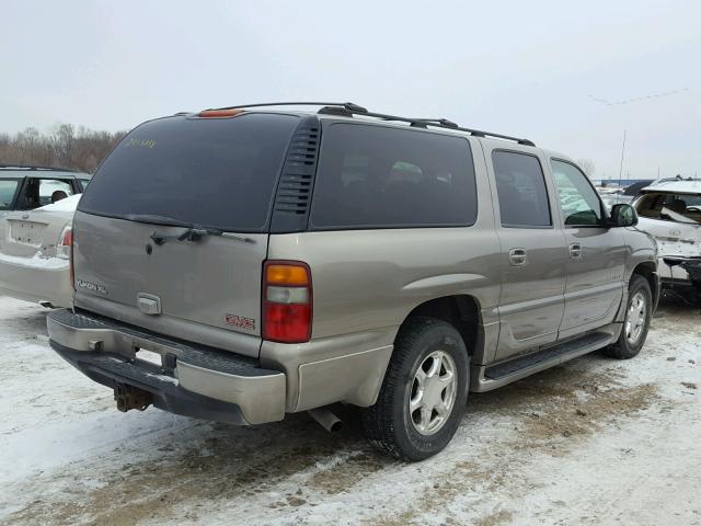 1GKFK66U23J164001 - 2003 GMC YUKON XL D GOLD photo 4