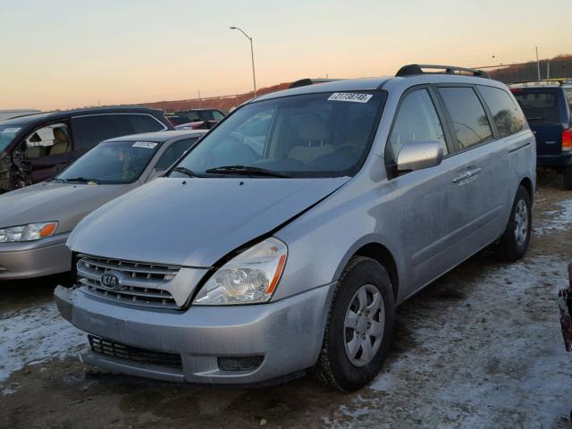 KNDMB233X86258760 - 2008 KIA SEDONA EX SILVER photo 2