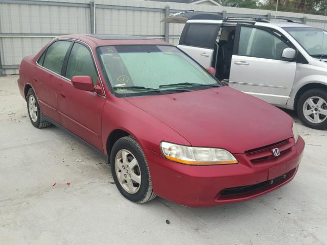 JHMCG5673YC013084 - 2000 HONDA ACCORD SE RED photo 1