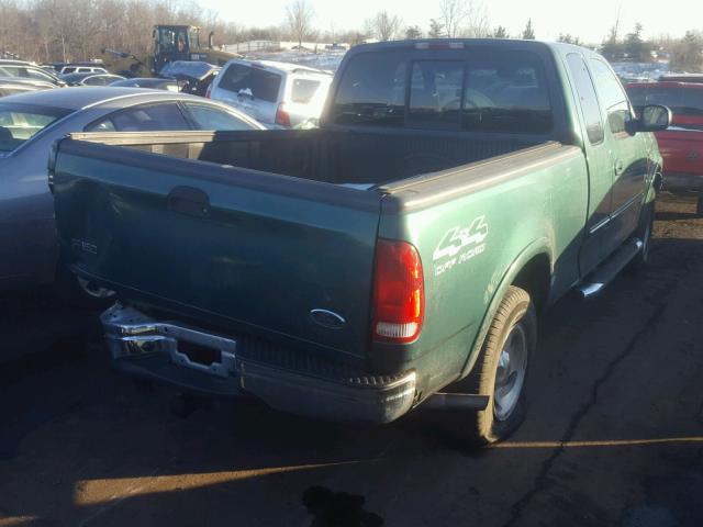 1FTRX18L9YNB77412 - 2000 FORD F150 GREEN photo 4