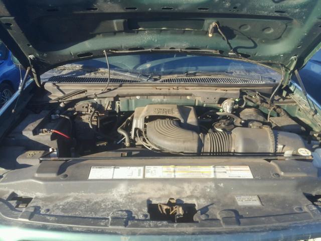 1FTRX18L9YNB77412 - 2000 FORD F150 GREEN photo 7