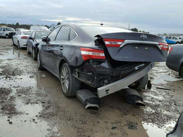 4T1BK1EB9DU027422 - 2013 TOYOTA AVALON BAS GRAY photo 3