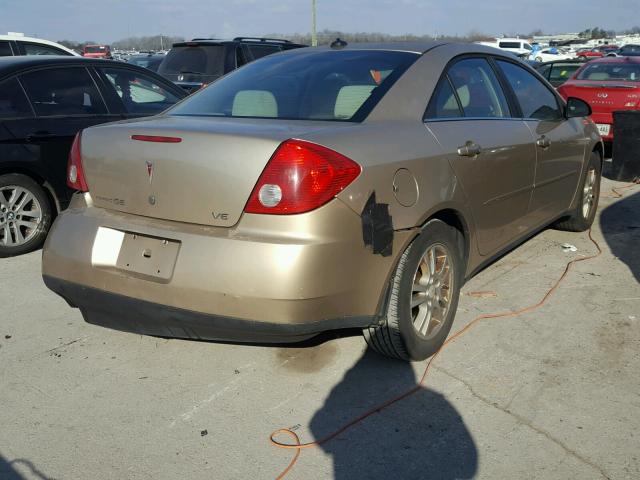 1G2ZG528854133371 - 2005 PONTIAC G6 GOLD photo 4