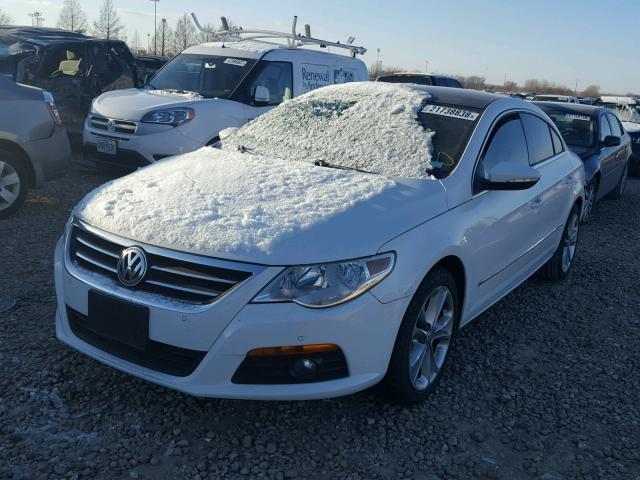 WVWHL73C49E526401 - 2009 VOLKSWAGEN CC LUXURY WHITE photo 2