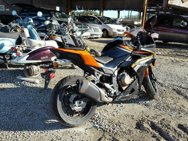 MLHPC4467H5400516 - 2017 HONDA CBR500 R ORANGE photo 4