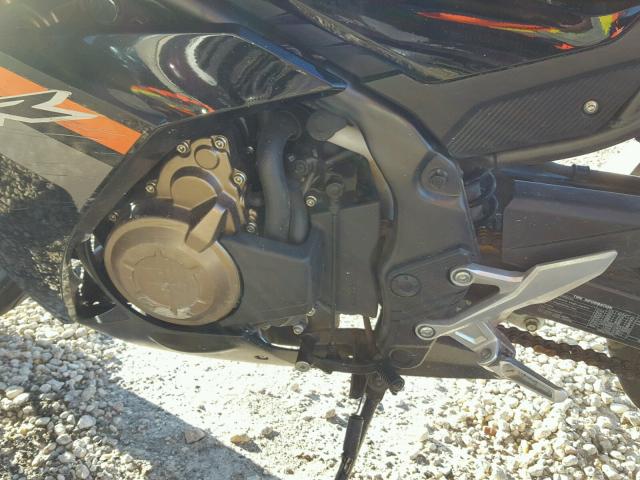 MLHPC4467H5400516 - 2017 HONDA CBR500 R ORANGE photo 7