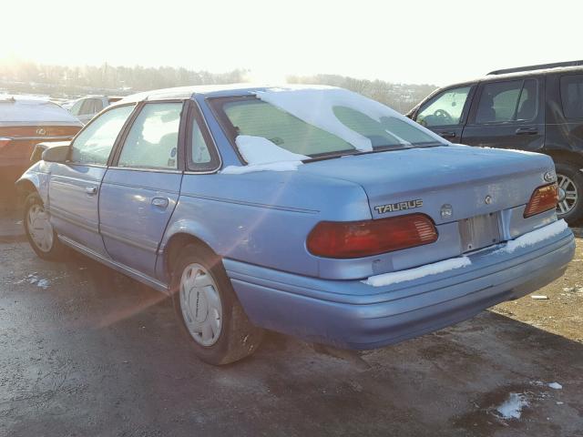 1FALP52UXSA281961 - 1995 FORD TAURUS GL BLUE photo 3