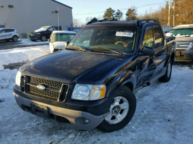 1FMZU77E82UB85024 - 2002 FORD EXPLORER S BLACK photo 2