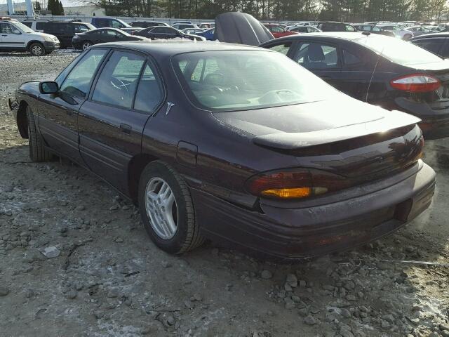 1G2HZ52K4VH277560 - 1997 PONTIAC BONNEVILLE BURGUNDY photo 3