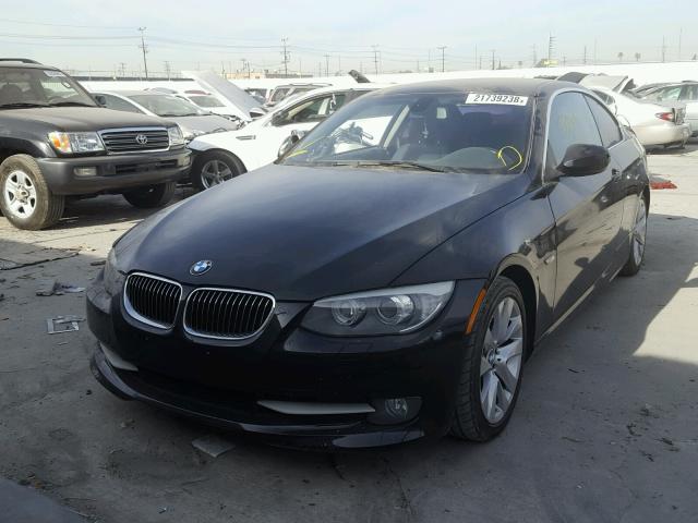 WBAKE5C54BE572934 - 2011 BMW 328 I SULE BLACK photo 2