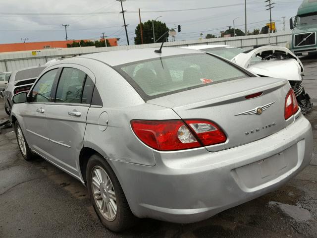 1C3LC66K07N550297 - 2007 CHRYSLER SEBRING LI SILVER photo 3